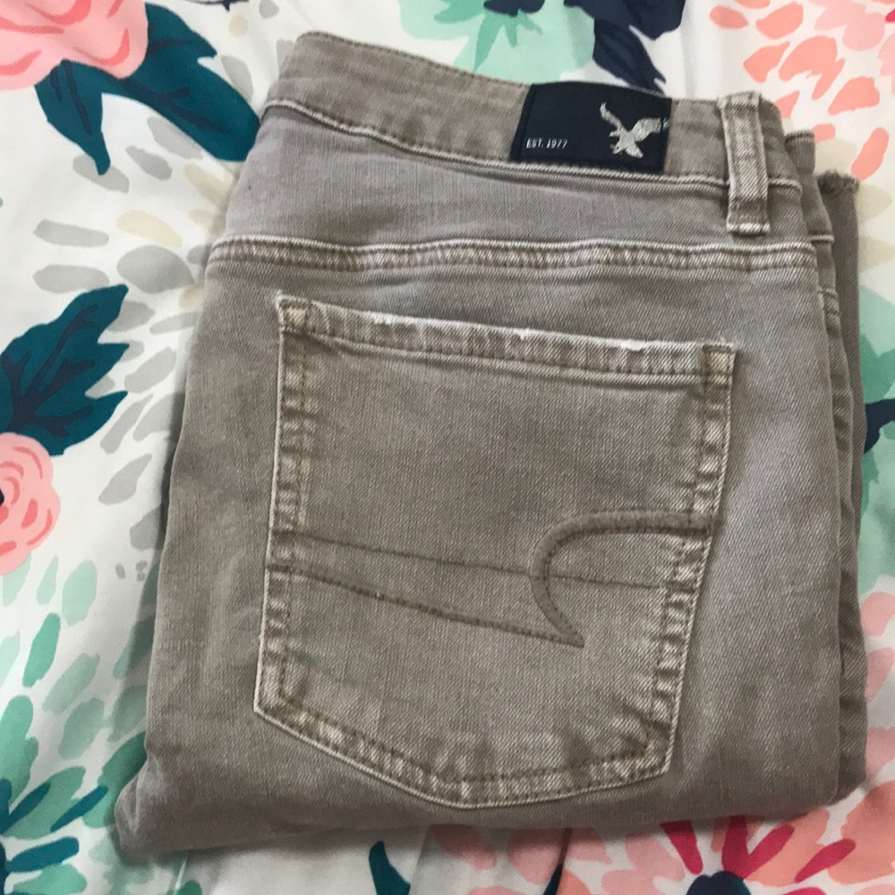 Mocha Cropped Jeggings !